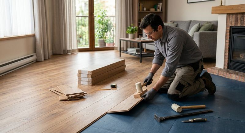 Laminate Floor Installation in Cheltenham, MD