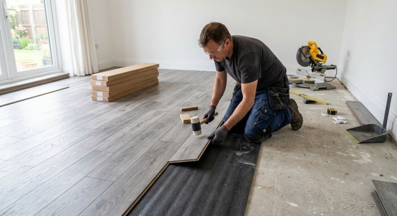 Laminate Floor Installation in Chesapeake Beach, MD