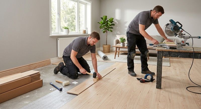 Laminate Floor Installation in Lexington Park, MD