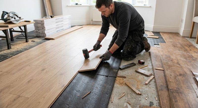 Laminate Floor Replacement in Charles County, MD