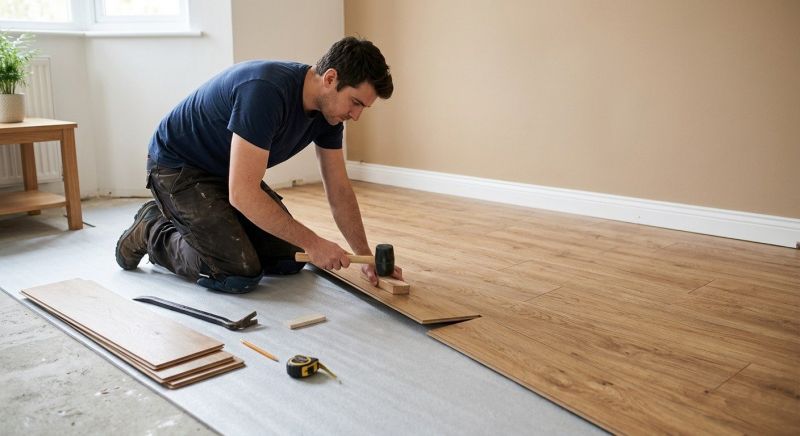 Laminate Floor Replacement in Owings, MD
