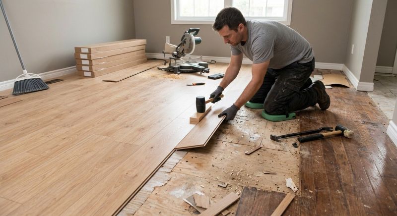 Laminate Floor Replacement in Waldorf, MD