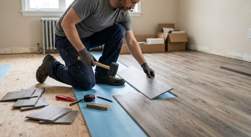 Linoleum Floor Installation in Mechanicsville, MD
