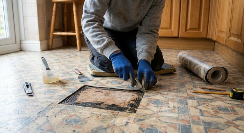 Linoleum Floor Installation in Shady Side, MD