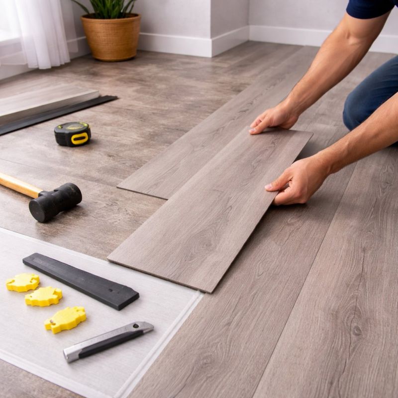 Luxury Vinyl Tile Installation in Clinton, MD