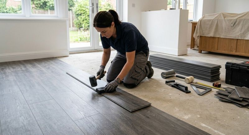 Luxury Vinyl Tile Installation in La Plata, MD