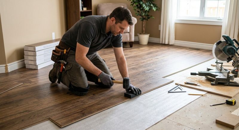 Plank Laminate Installation in Prince Frederick, MD