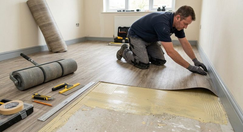Sheet Flooring Installation in Clinton, MD