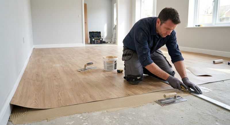 Sheet Flooring Installation in Lothian, MD