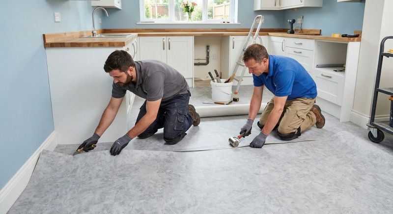 Sheet Linoleum Installation in Prince Frederick, MD