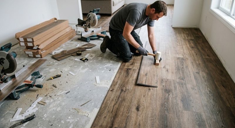 Vinyl Flooring Installation in Calvert County, MD