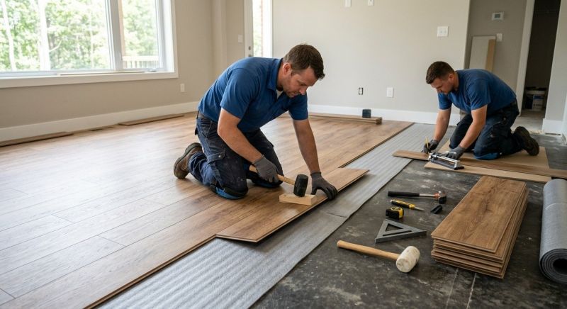 Vinyl Flooring Installation in Hollywood, MD
