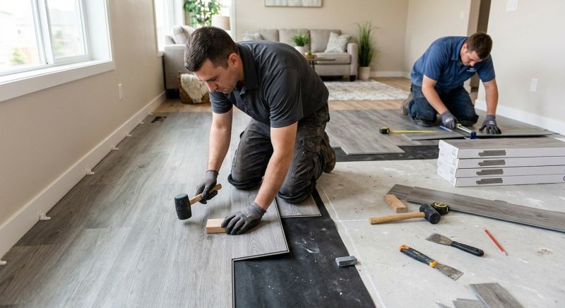 Vinyl Flooring Installation in Lothian, MD
