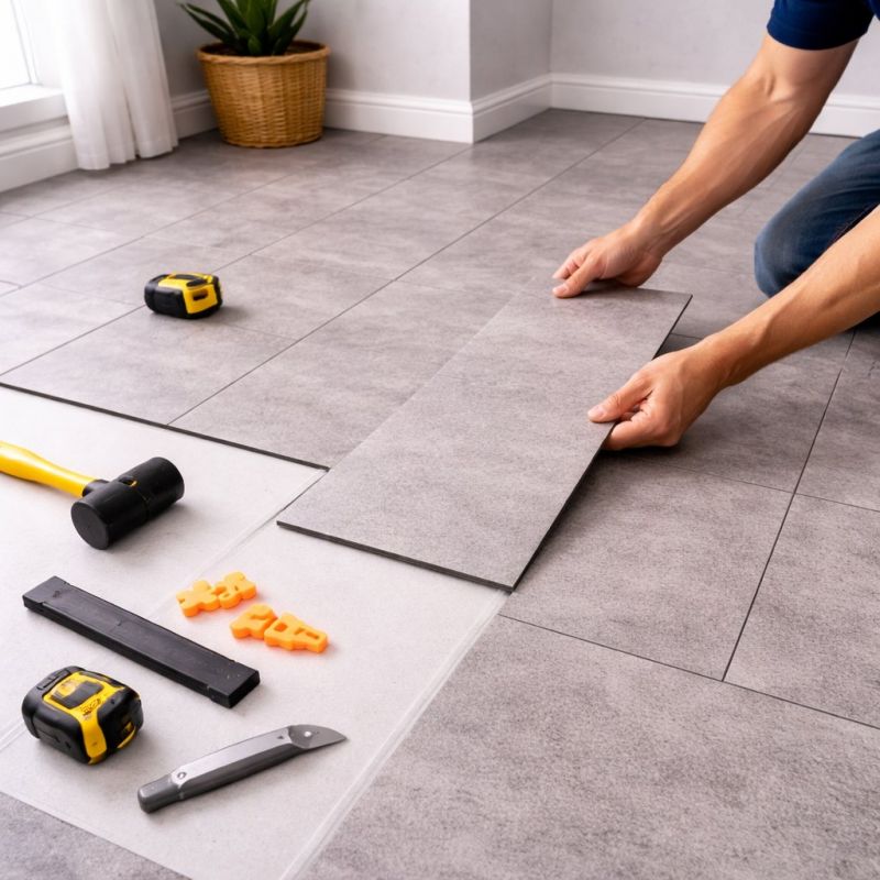 Vinyl Tile Installation in Prince Frederick, MD
